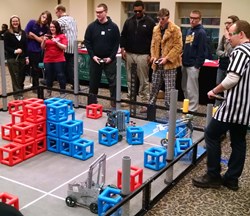Shaker Students Design a VEX Robotics Win
