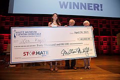 Senior Wins Top Prize in ‘Stop the Hate’ Contest